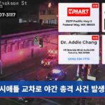 시애틀 교차로 야간 총격 사건 발생