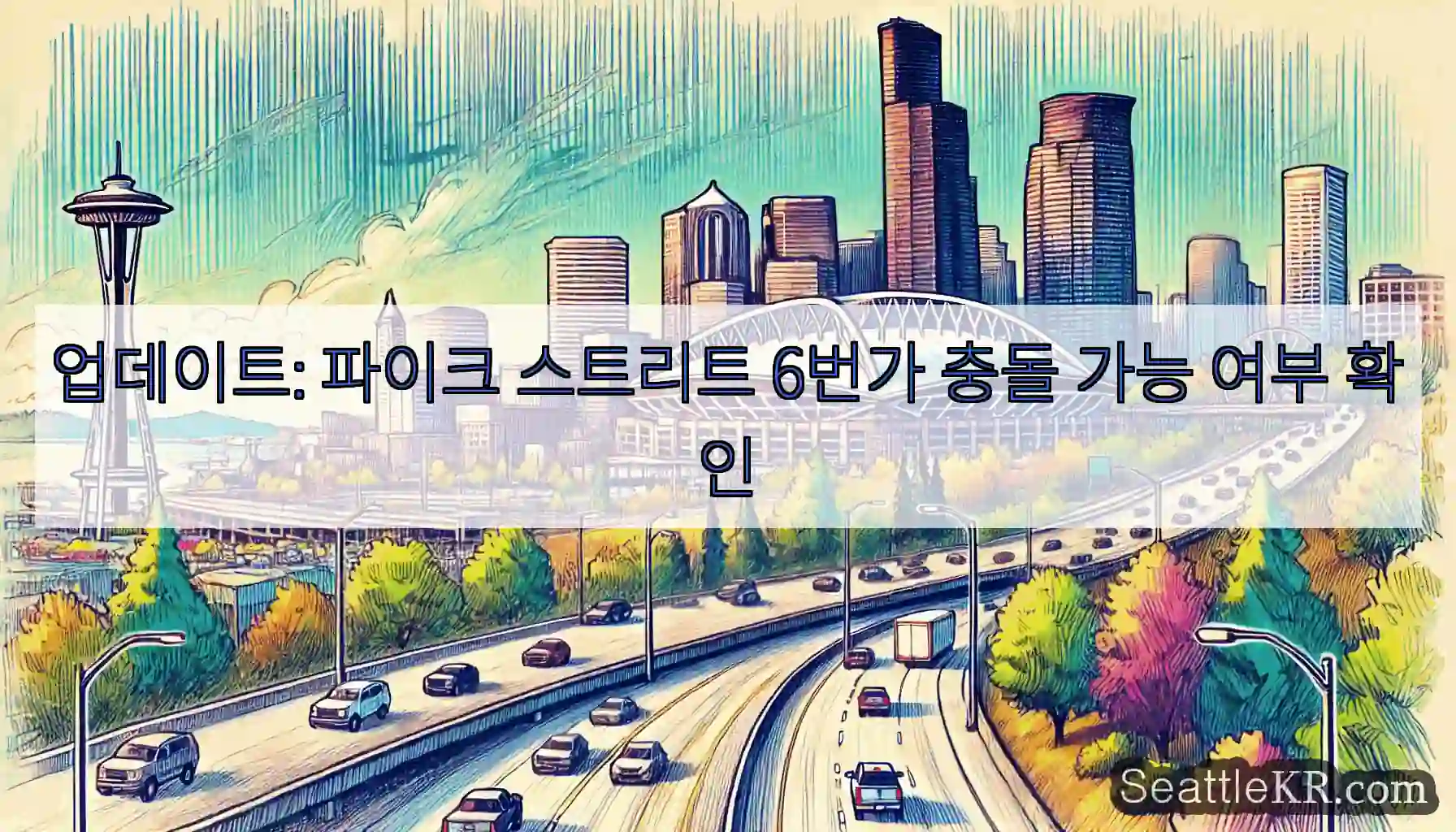 업데이트: 파이크 스트리트 6번가 충돌 가능 여부 확인