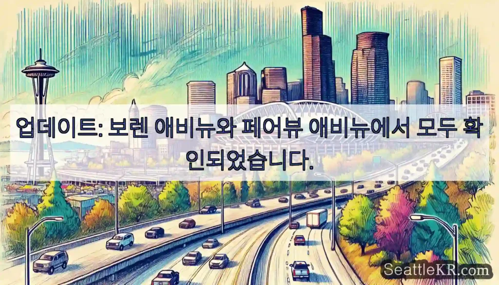 업데이트: 보렌 애비뉴와 페어뷰 애비뉴에서 모두 확인되었습니다.