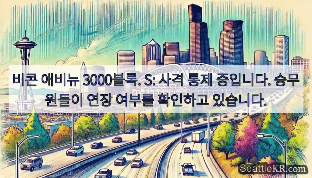 비콘 애비뉴 3000블록. S: 사격 통제 중입니다. 승무원들이 연장 여부를 확인하고