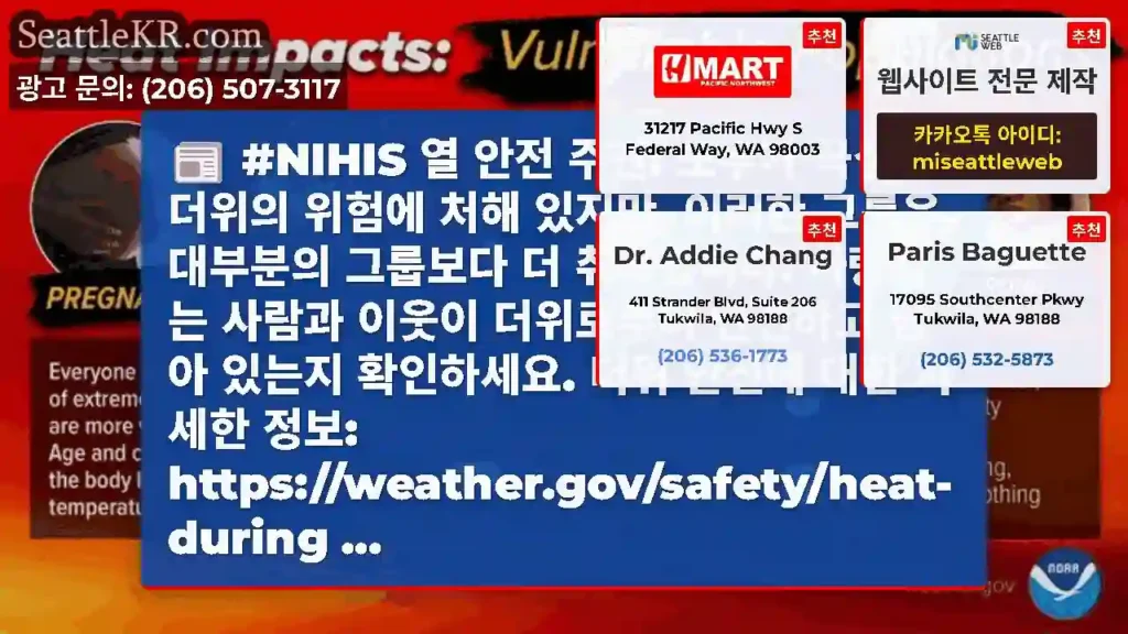 #NIHIS 열 안전 주간: 모두가 극심한 더위의 위험에 처해 있지만, 이러한 그룹은