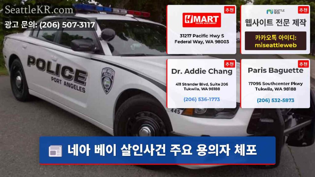 네아 베이 살인사건 주요 용의자 체포