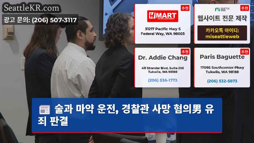 술과 마약 운전, 경찰관 사망 혐의男 유죄 판결
