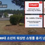 10대 소년의 워싱턴 쇼핑몰 총기 난사