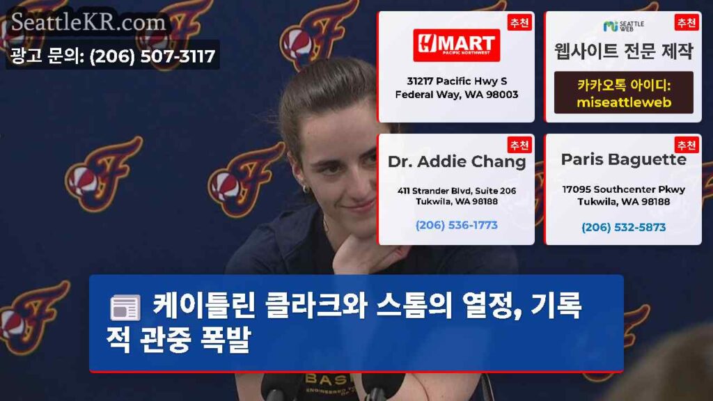 케이틀린 클라크와 스톰의 열정, 기록적 관중 폭발