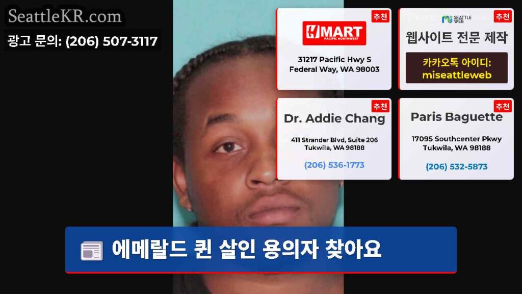에메랄드 퀸 살인 용의자 찾아요