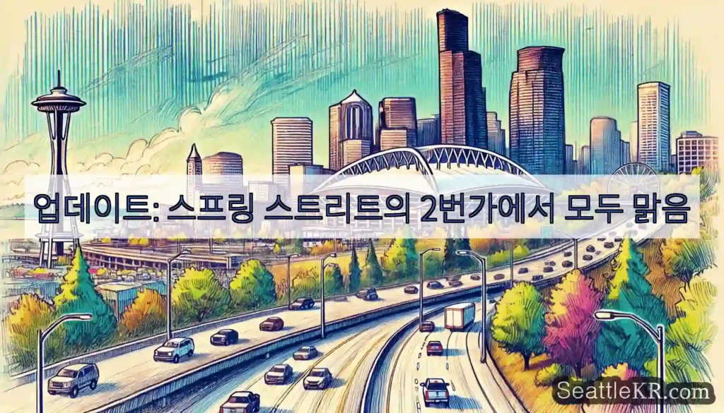 업데이트: 스프링 스트리트의 2번가에서 모두 맑음