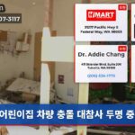 어린이집 차량 충돌 대참사 두명 중태