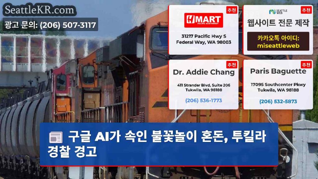 구글 AI가 속인 불꽃놀이 혼돈, 투킬라 경찰 경고