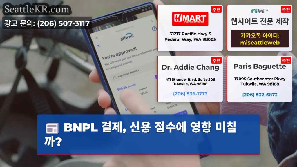 BNPL 결제, 신용 점수에 영향 미칠까?