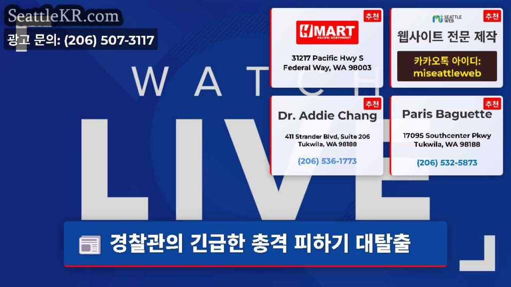 경찰관의 긴급한 총격 피하기 대탈출