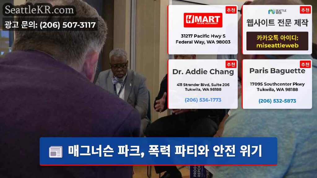 매그너슨 파크, 폭력 파티와 안전 위기