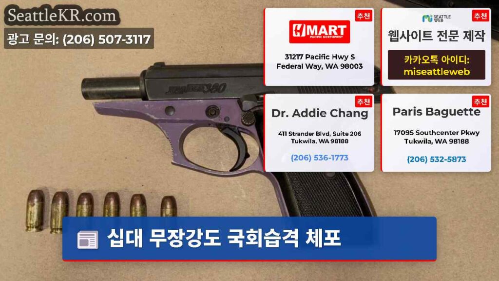 십대 무장강도 국회습격 체포