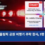올림픽 공원 비행기 추락 참사 1명 사망