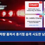 차량 훔쳐서 총기점 습격 시도한 남성 체포