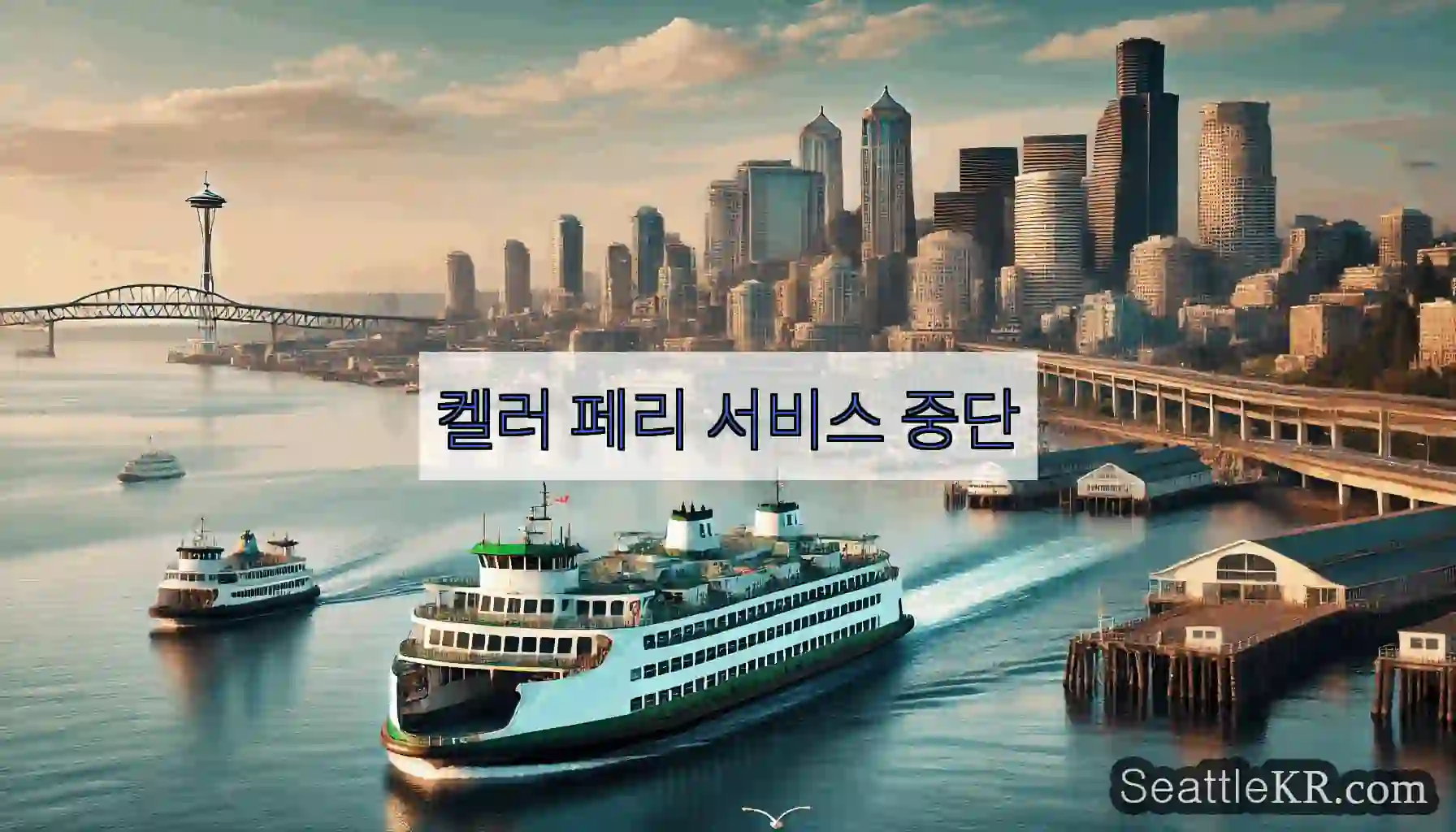 켈러 페리 서비스 중단