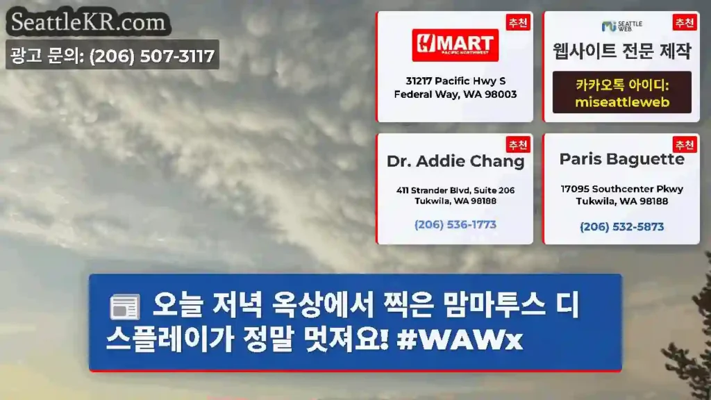 오늘 저녁 옥상에서 찍은 맘마투스 디스플레이가 정말 멋져요! #WAWx