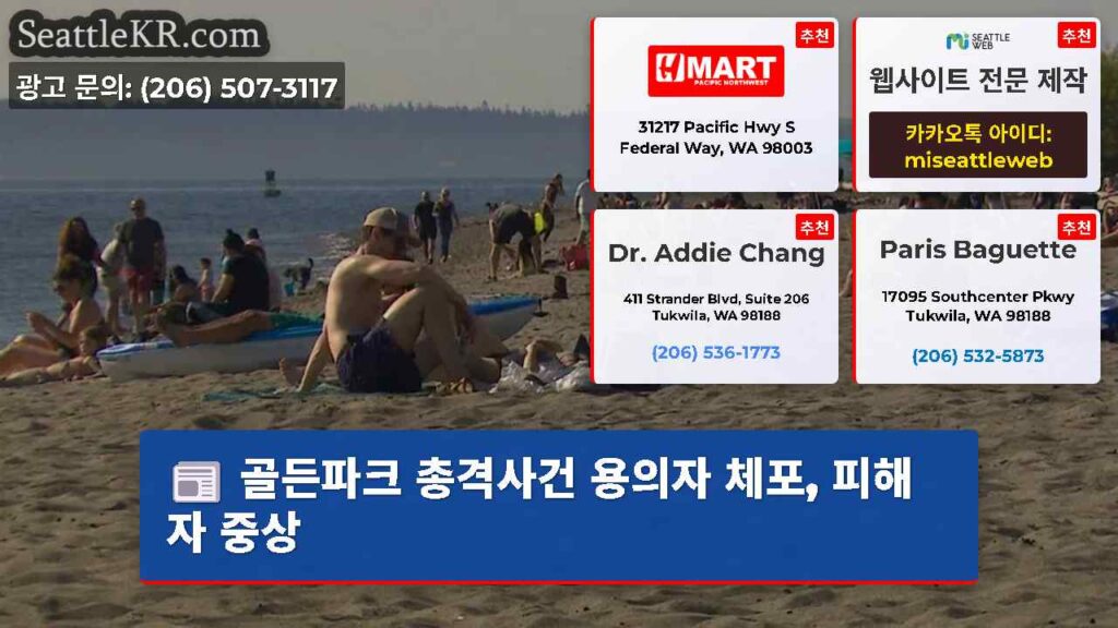 골든파크 총격사건 용의자 체포, 피해자 중상