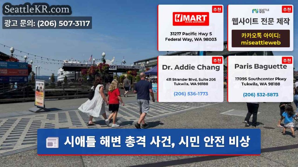 시애틀 해변 총격 사건, 시민 안전 비상