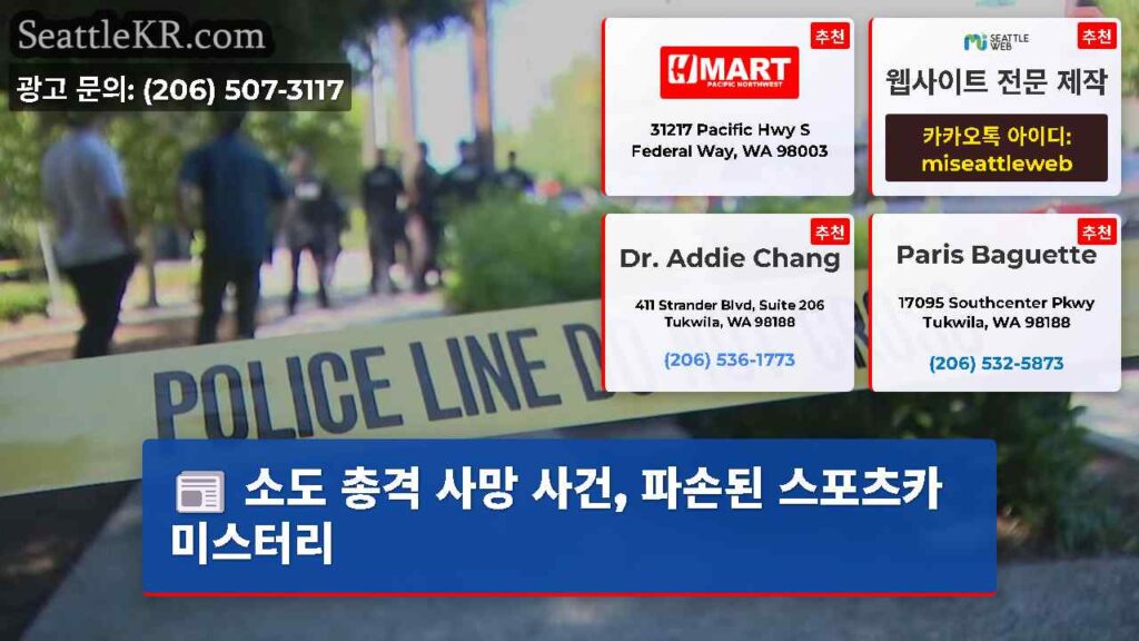 소도 총격 사망 사건, 파손된 스포츠카 미스터리