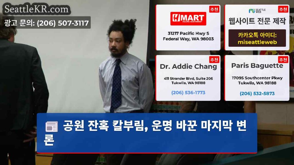 공원 잔혹 칼부림, 운명 바꾼 마지막 변론