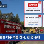 렌튼 다중 추돌 참사 한 명 중태
