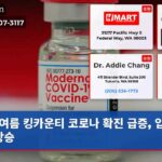 여름 킹카운티 코로나 확진 급증 입원률 상승