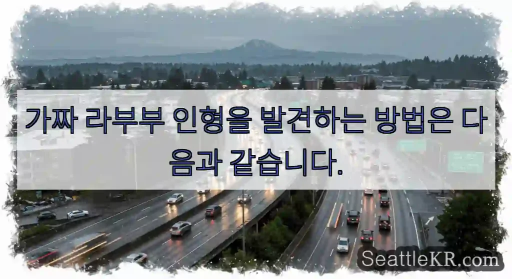 가짜 라부부 인형을 발견하는 방법은 다음과 같습니다.