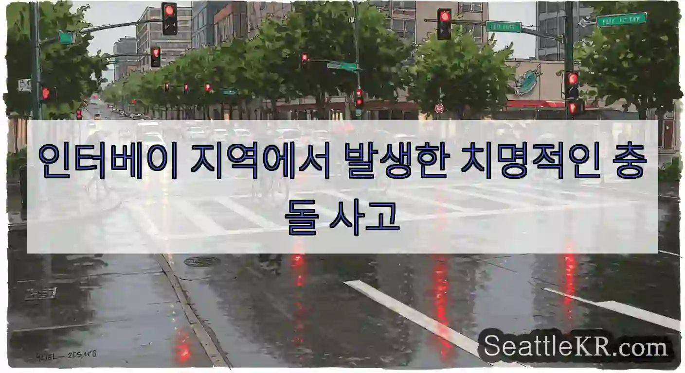 인터베이 지역에서 발생한 치명적인 충돌 사고