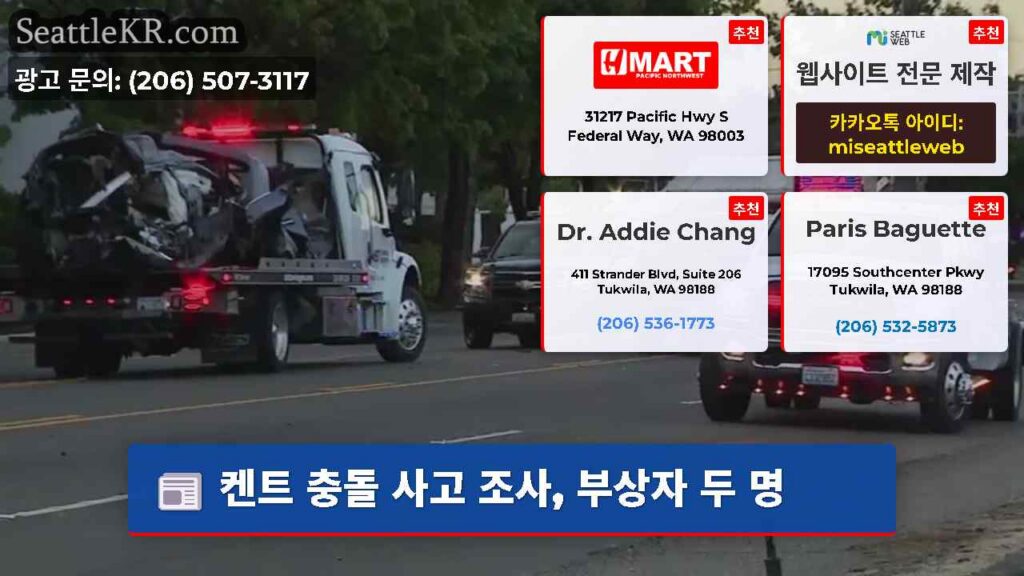 켄트 충돌 사고 조사, 부상자 두 명