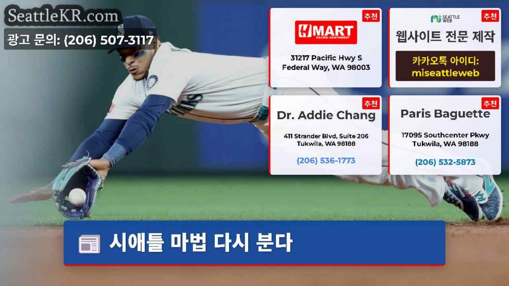 시애틀 마법 다시 분다