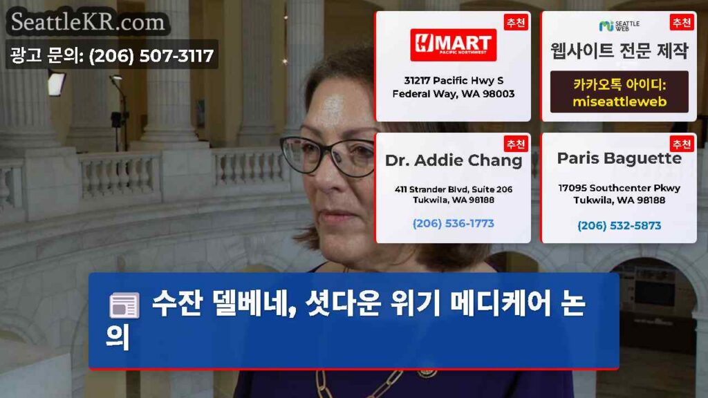 수잔 델베네, 셧다운 위기 메디케어 논의