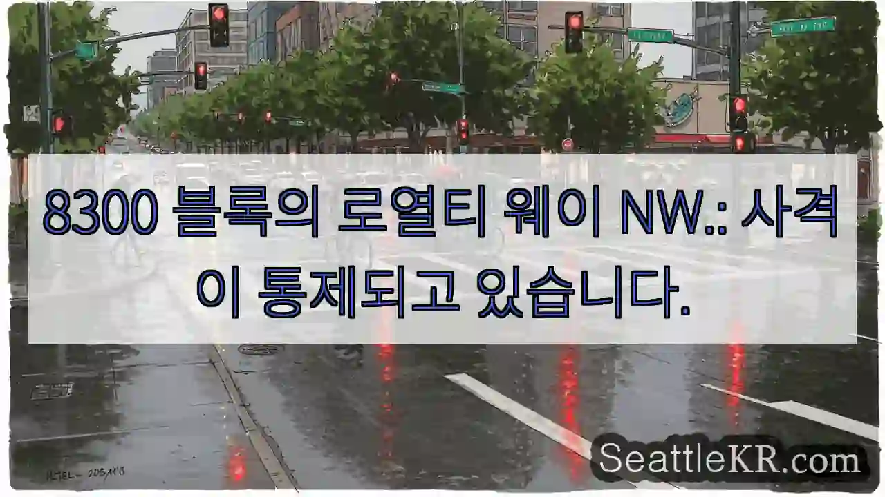 8300 블록의 로열티 웨이 NW.: 사격이 통제되고 있습니다.