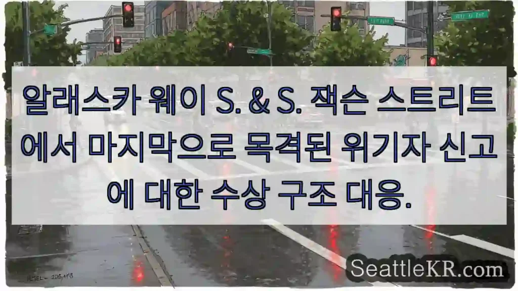알래스카 웨이 S. & S. 잭슨 스트리트에서 마지막으로 목격된 위기자 신고에 대한 수상