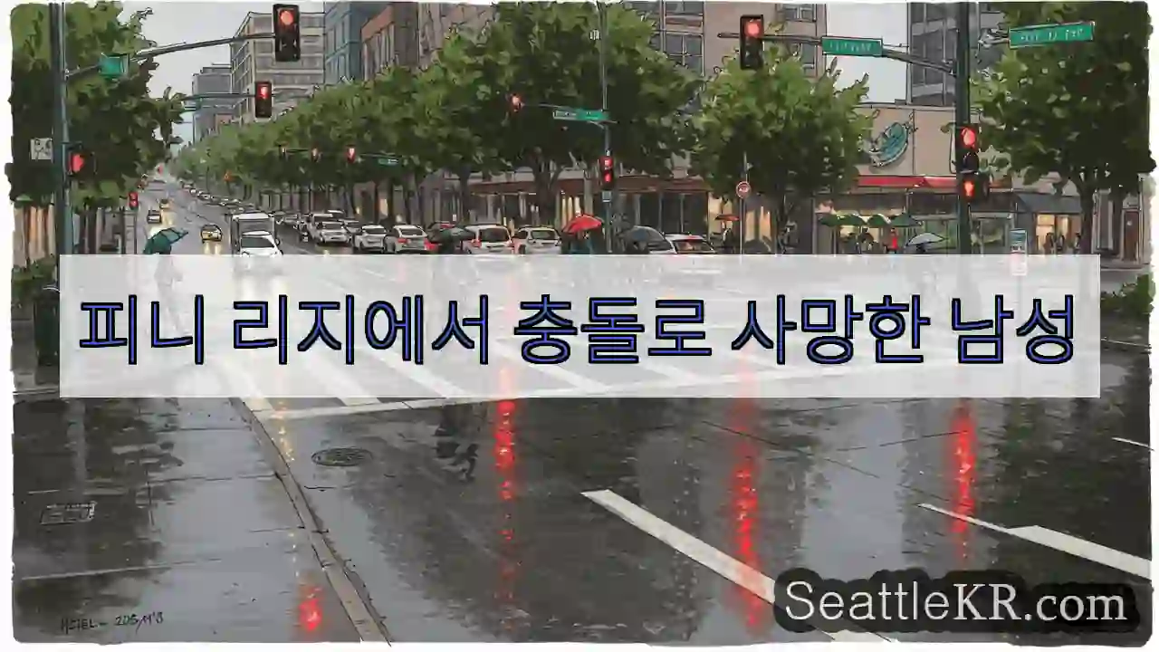 피니 리지에서 충돌로 사망한 남성