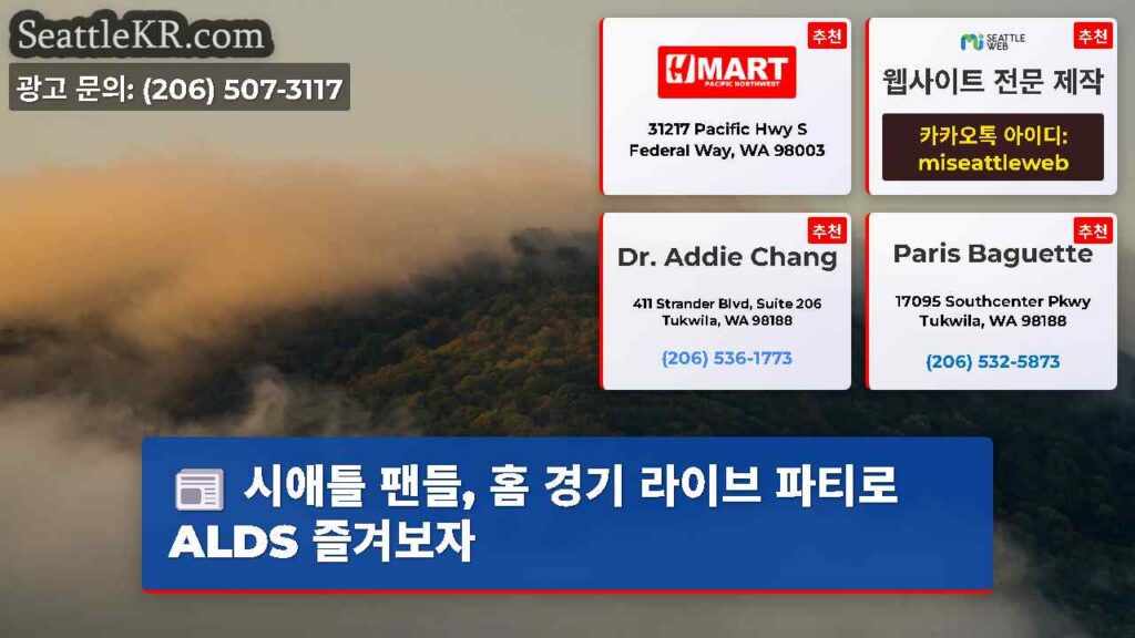 시애틀 팬들, 홈 경기 라이브 파티로 ALDS 즐겨보자