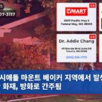 시애틀 마운트 베이커 지역에서 발생한 현관 화재 방화로 간주됨