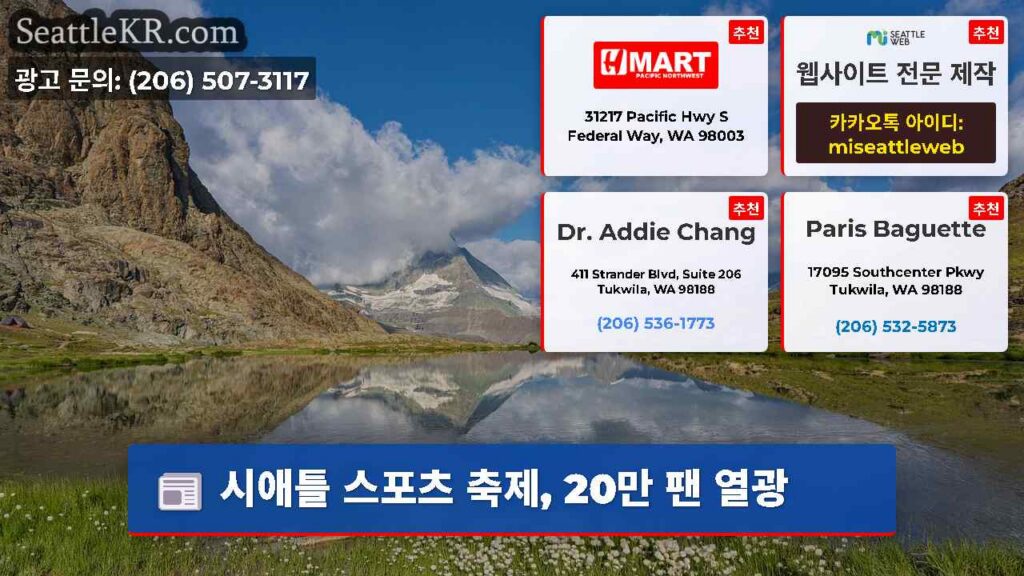 시애틀 스포츠 축제, 20만 팬 열광
