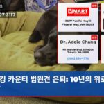 킹 카운티 법원견 은퇴 10년의 위로와 희망