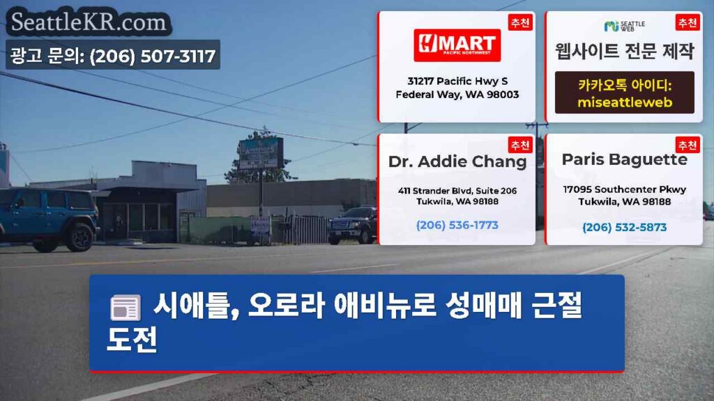 시애틀, 오로라 애비뉴로 성매매 근절 도전