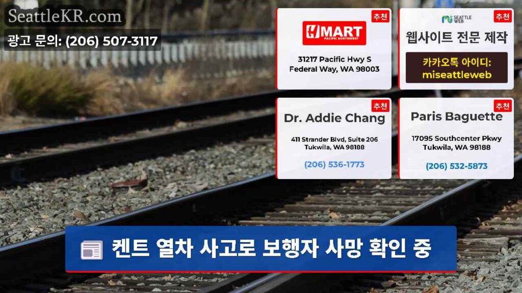 켄트 열차 사고로 보행자 사망 확인 중