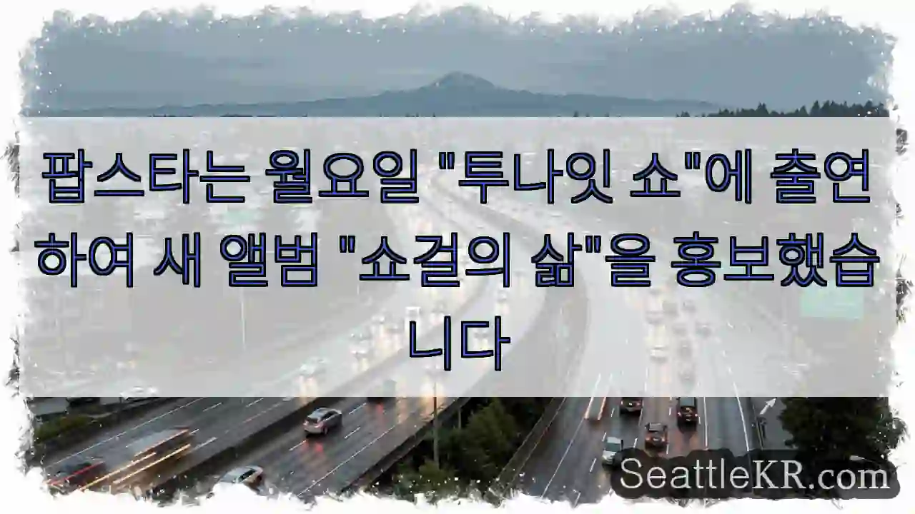 팝스타는 월요일 