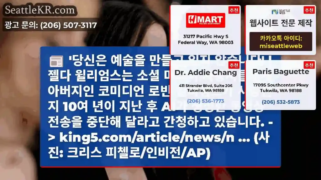 '당신은 예술을 만들고 있지 않습니다' | 젤다 윌리엄스는 소셜 미디어 사용자들에게