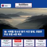 시애틀 청소년 총기 사건 발생 4명 체포 및 부상자 발생