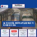 앰트랙 시애틀 지역 추수감사절 여행객 급증 예상 기차 여행 인기 지속