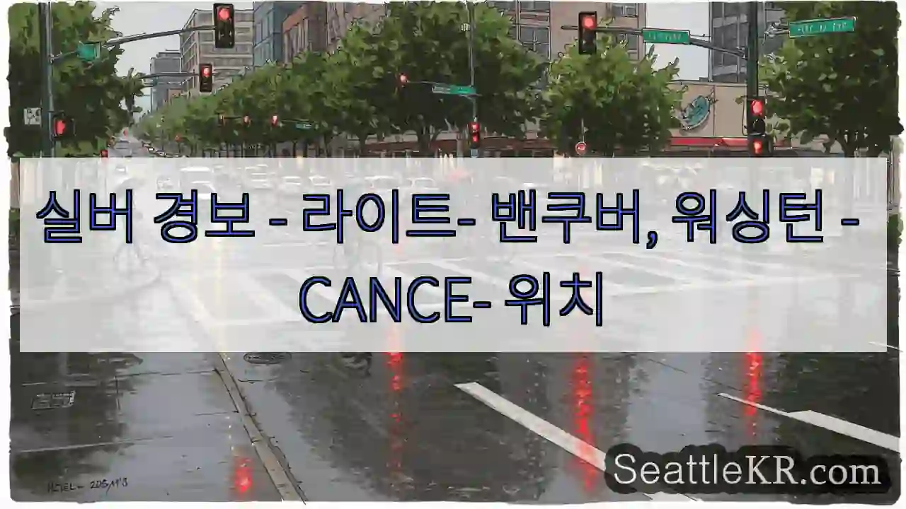 실버 경보 - 라이트- 밴쿠버, 워싱턴 - CANCE- 위치