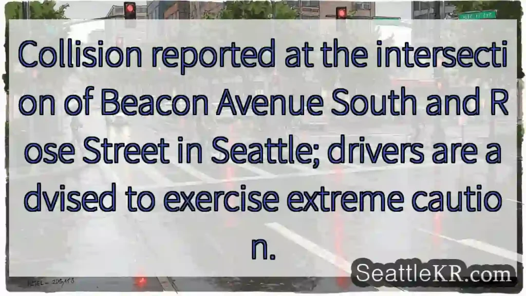 Caution: Traffic Collision Reported