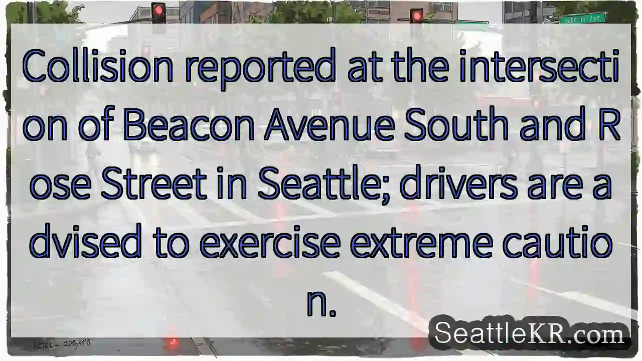 Caution: Traffic Collision Reported