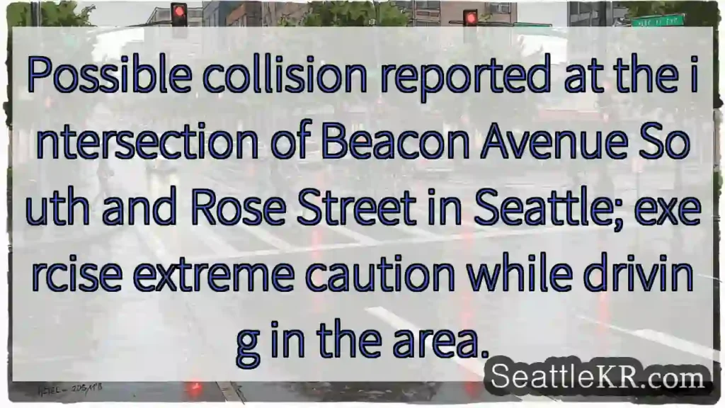Caution: Possible Collision Near Beacon & Rose