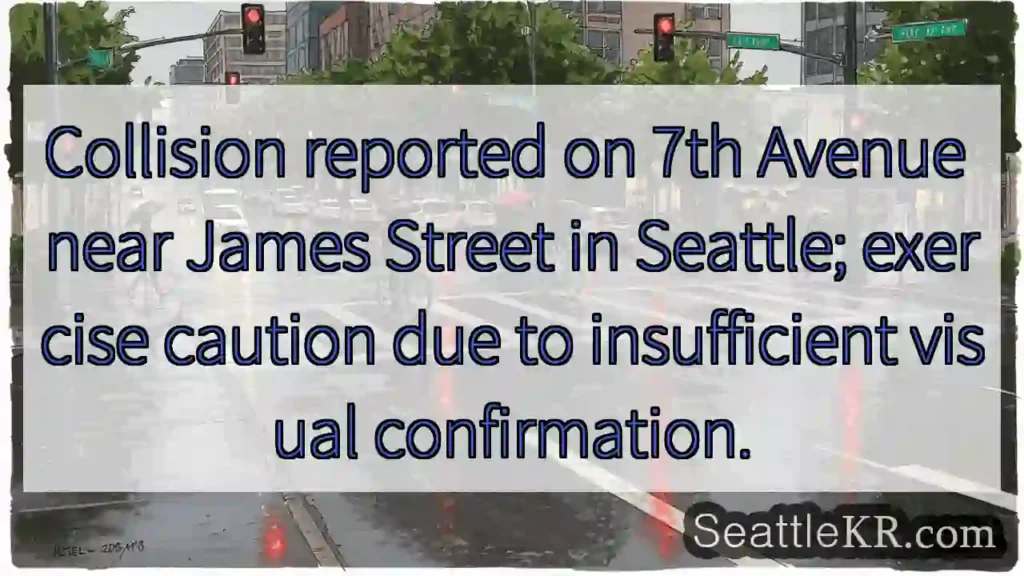 Seattle Collision Alert: 7th Ave & James St